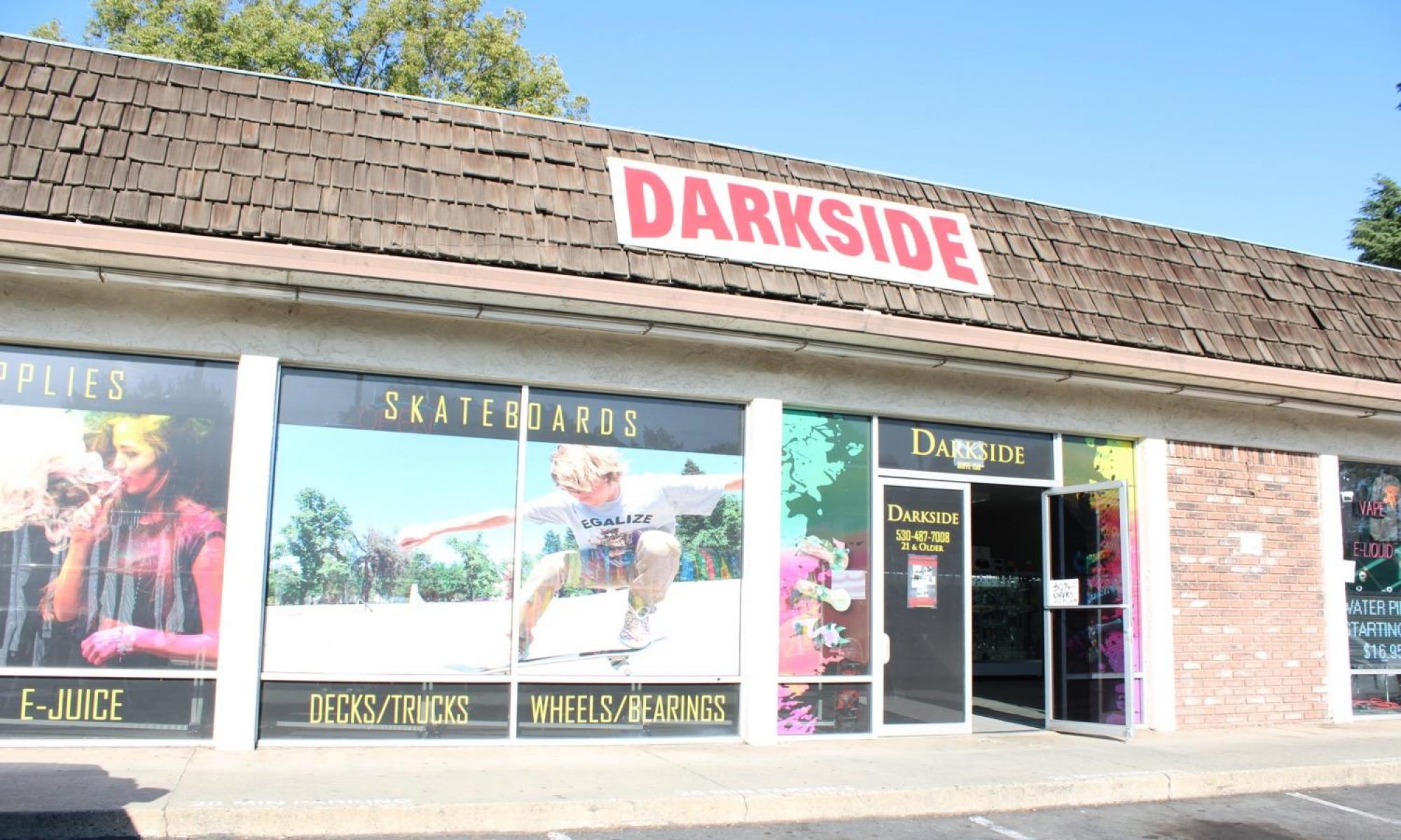 Darkside Chico Smoke Shop 245 Walnut St Chico California 95926 (530
